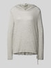 Tom Tailor Loose fit hoodie van moulinégaren Beige