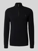Polo Ralph Lauren Gebreide pullover met ribboorden Zwart