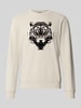 Antony Morato Regular fit sweatshirt met dierenprint Offwhite