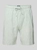 MCNEAL Shorts aus Leinen-Baumwoll-Mix mit elastischem Bund Lind