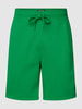 G-Star Raw Sweatshorts met labelstitching Groen