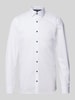 OLYMP No. Six Super Slim Fit Business-Hemd mit Under-Button-Down-Kragen Weiss