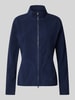 Christian Berg Woman Sweatjack met opstaande kraag Donkerblauw