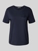Gant Regular fit T-shirt van puur katoen met logopatch Marineblauw