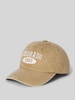 Pieces Baseballcap met borduursels Ecru