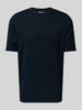 Lindbergh Relaxed Fit T-Shirt mit Rundhalsausschnitt Dunkelblau