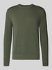 Tommy Jeans Slim fit pullover van puur katoen Donkergroen