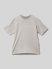 Jack & Jones T-Shirt mit Label-Print Modell 'STAR' Hellgrau