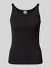 MM Tanktop in Ripp-Optik Modell 'STRENNA' Black