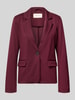 FREE/QUENT Regular fit blazer met viscose model 'Nanni' Bordeaux