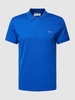 Lacoste Poloshirt met logostitching Aquablauw