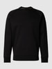 BOSS Sweatshirt mit Label-Badge Modell 'Stadler 82' Black