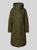 Barbour Regular fit lang functioneel jack van katoenmix, model 'BAMBURGH' Olijfgroen