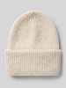 Pieces Mütze mit Kaschmir-Anteil Modell 'MOELLA' Beige