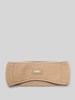 RAINS Hoofdband met labelpatch Beige
