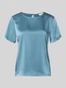 Weekend Max Mara Regular Fit T-Shirt aus Satin Modell 'WKDGILBERT' Petrol