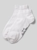 Christian Berg Woman Sneakersocken mit Label-Detail im 2er-Pack Weiss