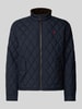 Polo Ralph Lauren Windbreaker mit Steppnähten und Label-Stitching Marine