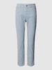 Christian Berg Woman Slim Fit Hose mit verkürztem Schnitt Dunkelblau