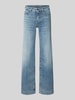 MAC Wide Leg Jeans aus Baumwoll-Mix Modell 'DREAM WIDE' Blau