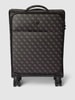 Guess Koffer mit Allover-Logo-Muster Dunkelbraun