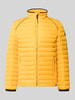 NAUTGÅRD Regular Fit Jacke in Stepp-Optik GELB