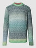 MCNEAL Gebreide pullover met ronde hals Mintgroen