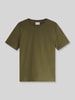 Tommy Hilfiger Regular Fit T-Shirt aus reiner Baumwolle ' Oliv