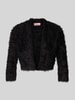 V.M. Bolero mit 3/4-Ärmel Black