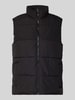 Jack & Jones Bodywarmer met opstaande kraag, model 'MAZE' Zwart