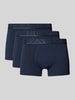 Emporio Armani Trunks mit Label-Bund im 3er-Pack Dunkelblau