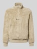 CHAMPION Sweatshirt mit Stehkragen Beige