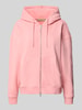 Smith and Soul Oversized Sweatjacke mit Kapuze Pink