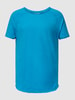 REVIEW T-shirt met ronde hals Blauw