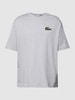 Lacoste T-Shirt aus Baumwolle Hellgrau