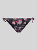 Jake*s Casual Bikini-Hose mit seitlicher Schnürung Dunkelgrau