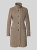 Cinque Mantel mit Stehkragen Modell 'Astrella' Taupe