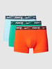 Nike Trunks mit elastischem Bund im 3er-Pack Orange