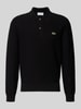 Lacoste Regular Fit Poloshirt aus reiner Baumwolle Black