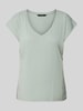 Vero Moda Comfort Fit T-Shirt mit Modal-Anteil Modell 'FILLI' Schilf