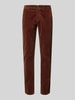 g1920 Slim Fit Cordhose Modell 'Subway' Rostrot