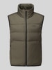 BOSS Green Regular Fit Weste mit Stehkragen Modell 'OW_Urbanex' Dunkelgruen