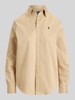 Polo Ralph Lauren relaxed fit overhemdblouse van puur katoen Beige