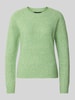 Vero Moda Regular fit gebreide pullover met raglanmouwen, model 'DOFFY' Lichtgroen