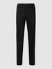 Drykorn Stoffen broek met stretch en smalle pasvorm, model 'Act' Zwart