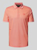 Paul & Shark Koszulka polo o kroju regular fit z detalem z logo Pomarańczowy