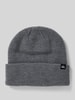 Quiksilver Beanie met labeldetail Middengrijs gemêleerd