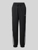 ADIDAS SPORTSWEAR Loose Fit Sweatpants mit Label-Stitching Black