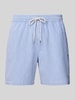 Polo Ralph Lauren Underwear Badehose mit Streifenmuster Modell 'TRAVELER' Blau