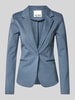 ICHI Blazer met reverskraag, model 'KATE' Rookblauw